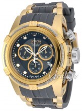 Invicta Bolt Szary/Stal w odcieniu złota Ø53 mm Invicta Bolt Szary/Stal w odcieniu złota Ø53 mm