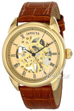 Invicta Specialty Żółte złoto/Skóra Ø42 mm Invicta Specialty Żółte złoto/Skóra Ø42 mm