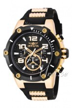 Invicta Speedway Czarny/Stal w odcieniu złota Ø51.5 mm Invicta Speedway Czarny/Stal w odcieniu złota Ø51.5 mm