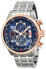 Invicta Aviator Niebieski/Stal Ø48 mm Invicta Aviator Niebieski/Stal Ø48 mm