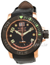 Invicta Sea Czarny/Skóra Ø50 mm Invicta Sea Czarny/Skóra Ø50 mm