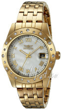 Invicta Angel Biały/Stal w odcieniu złota Ø36 mm Invicta Angel Biały/Stal w odcieniu złota Ø36 mm