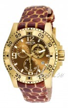 Invicta Excursion Brązowy/Skóra Ø42 mm Invicta Excursion Brązowy/Skóra Ø42 mm