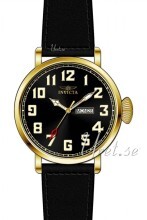 Invicta Vintage Czarny/Skóra Ø45 mm Invicta Vintage Czarny/Skóra Ø45 mm
