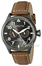 Invicta I-Force Szary/Skóra Ø45 mm Invicta I-Force Szary/Skóra Ø45 mm