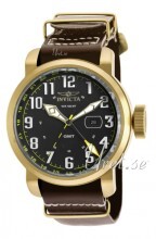 Invicta Aviator Czarny/Stal w odcieniu złota Ø52 mm Invicta Aviator Czarny/Stal w odcieniu złota Ø52 mm