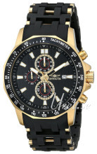 Invicta Sea Spider Czarny/Pozlacana Ø48 mm Invicta Sea Spider Czarny/Pozlacana Ø48 mm