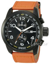 Invicta Aviator Czarny/Skóra Ø50 mm Invicta Aviator Czarny/Skóra Ø50 mm