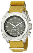 Invicta Aviator Szary/Skóra Invicta Aviator Szary/Skóra