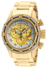 Invicta Bolt Żółte złoto/Stal w odcieniu złota Ø50 mm Invicta Bolt Żółte złoto/Stal w odcieniu złota Ø50 mm