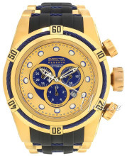 Invicta Bolt Wielokolorowy/Stal w odcieniu złota Ø53 mm Invicta Bolt Wielokolorowy/Stal w odcieniu złota Ø53 mm