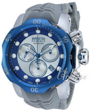 Invicta Venom Srebrny/Guma Ø53 mm Invicta Venom Srebrny/Guma Ø53 mm