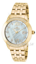 Invicta Angel Biały/Stal w odcieniu złota Ø40 mm Invicta Angel Biały/Stal w odcieniu złota Ø40 mm