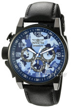 Invicta I-Force Niebieski/Skóra Ø46 mm Invicta I-Force Niebieski/Skóra Ø46 mm