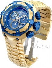 Invicta Bolt Niebieski/Stal w odcieniu złota Ø52 mm Invicta Bolt Niebieski/Stal w odcieniu złota Ø52 mm