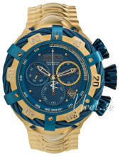 Invicta Bolt Niebieski/Stal w odcieniu złota Ø55 mm Invicta Bolt Niebieski/Stal w odcieniu złota Ø55 mm
