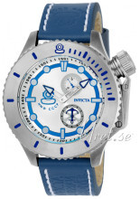 Invicta Russian Diver Srebrny/Skóra Ø48 mm Invicta Russian Diver Srebrny/Skóra Ø48 mm