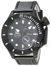 Invicta Russian Diver Czarny/Skóra Ø48 mm Invicta Russian Diver Czarny/Skóra Ø48 mm