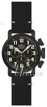 Invicta Aviator Czarny/Skóra Ø52 mm Invicta Aviator Czarny/Skóra Ø52 mm
