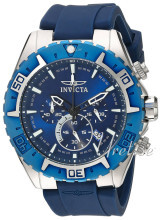 Invicta Aviator Niebieski/Guma Ø54 mm Invicta Aviator Niebieski/Guma Ø54 mm