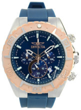 Invicta Aviator Niebieski/Guma Ø49 mm Invicta Aviator Niebieski/Guma Ø49 mm