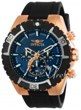 Invicta Aviator Niebieski/Guma Ø49 mm Invicta Aviator Niebieski/Guma Ø49 mm