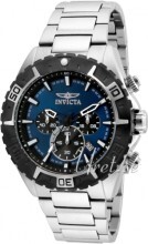 Invicta Aviator Niebieski/Stal Ø49 mm Invicta Aviator Niebieski/Stal Ø49 mm
