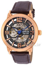 Invicta Czarny/Skóra Ø44 mm Invicta Czarny/Skóra Ø44 mm