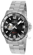 Invicta Czarny/Stal Ø43 mm Invicta Czarny/Stal Ø43 mm