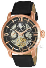 Invicta Czarny/Skóra Ø47 mm Invicta Czarny/Skóra Ø47 mm