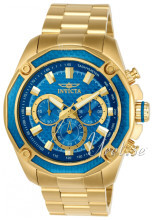 Invicta Aviator Niebieski/Stal w odcieniu złota Ø48 mm Invicta Aviator Niebieski/Stal w odcieniu złota Ø48 mm