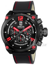 Invicta Jason Taylor Czarny/Skóra Ø50 mm Invicta Jason Taylor Czarny/Skóra Ø50 mm