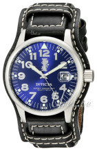 Invicta Force Niebieski/Skóra Ø44 mm Invicta Force Niebieski/Skóra Ø44 mm