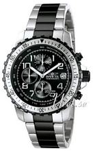 Invicta II Czarny/Stal Ø45 mm Invicta II Czarny/Stal Ø45 mm