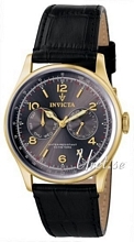 Invicta Vintage Niebieski/Skóra Ø44 mm Invicta Vintage Niebieski/Skóra Ø44 mm