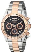 Invicta Speedway Szary/Stal w kolorze różowego złota Ø40 mm Invicta Speedway Szary/Stal w kolorze różowego złota Ø40 mm