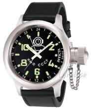 Invicta Russian Diver Czarny/Skóra Ø51.5 mm Invicta Russian Diver Czarny/Skóra Ø51.5 mm