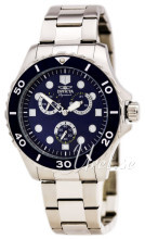 Invicta II Niebieski/Stal Ø45 mm Invicta II Niebieski/Stal Ø45 mm