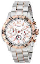 Invicta Signature Biały/Stal w kolorze różowego złota Ø44 mm Invicta Signature Biały/Stal w kolorze różowego złota Ø44 mm