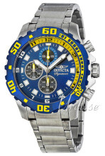 Invicta Signature II Niebieski/Stal Ø46 mm Invicta Signature II Niebieski/Stal Ø46 mm