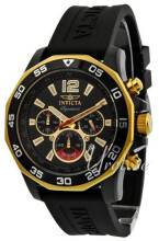 Invicta Signature II Czarny/Guma Ø45 mm Invicta Signature II Czarny/Guma Ø45 mm