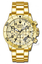 Invicta Signature II Szampański/Stal w odcieniu złota Ø45 mm Invicta Signature II Szampański/Stal w odcieniu złota Ø45 mm