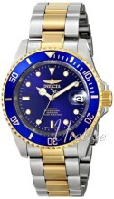 Invicta Pro Diver Niebieski/Stal w odcieniu złota Ø40 mm Invicta Pro Diver Niebieski/Stal w odcieniu złota Ø40 mm