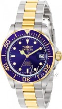 Invicta Pro Diver Niebieski/Stal w odcieniu złota Ø40 mm Invicta Pro Diver Niebieski/Stal w odcieniu złota Ø40 mm