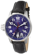 Invicta Force Niebieski/Skóra Ø46 mm Invicta Force Niebieski/Skóra Ø46 mm