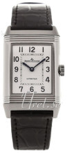 Jaeger LeCoultre Reverso Srebrny/Skóra Jaeger LeCoultre Reverso Srebrny/Skóra
