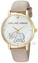 Kate Spade Metro Biały/Skóra Ø34 mm Kate Spade Metro Biały/Skóra Ø34 mm