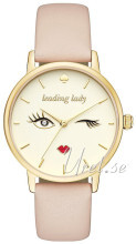 Kate Spade Metro Kremowy/Skóra Ø34 mm Kate Spade Metro Kremowy/Skóra Ø34 mm