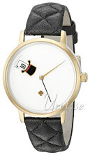 Kate Spade Metro Biały/Skóra Ø34 mm Kate Spade Metro Biały/Skóra Ø34 mm