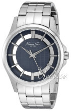 Kenneth Cole Mens Steel Niebieski/Stal Ø40 mm Kenneth Cole Mens Steel Niebieski/Stal Ø40 mm